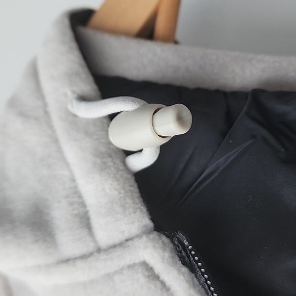 Vintage Diesel Reversible Hooded Fleece Nylon Vest - Picture 5 of 9